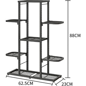 5-tier iron plant stand, great for balcony, living room, patio. - 1 of 3