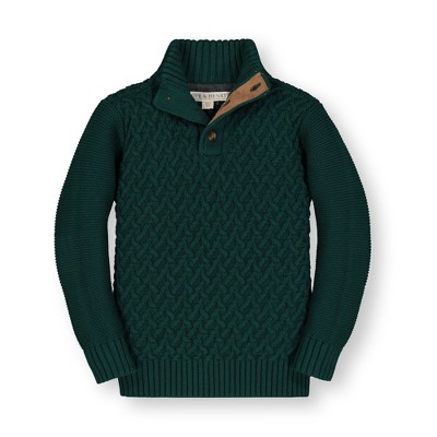 Hope & Henry Boys'  Mock Neck Sweater, Infant