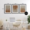 Stupell Industries Tiled Terracotta Walls 3pc Framed Print Under Glass Set - 3 of 4