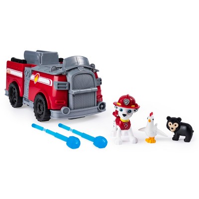 marshall transforming fire truck