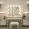 Keonjinn Large LED Vanity Makeup Mirror with LED Bulb Lights, Hollywood Makeup Mirror - 2 of 4