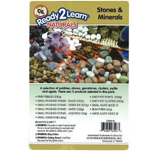READY 2 LEARN™ Naturals - Real Stones & Minerals - Over 210 Pieces - 1 of 4