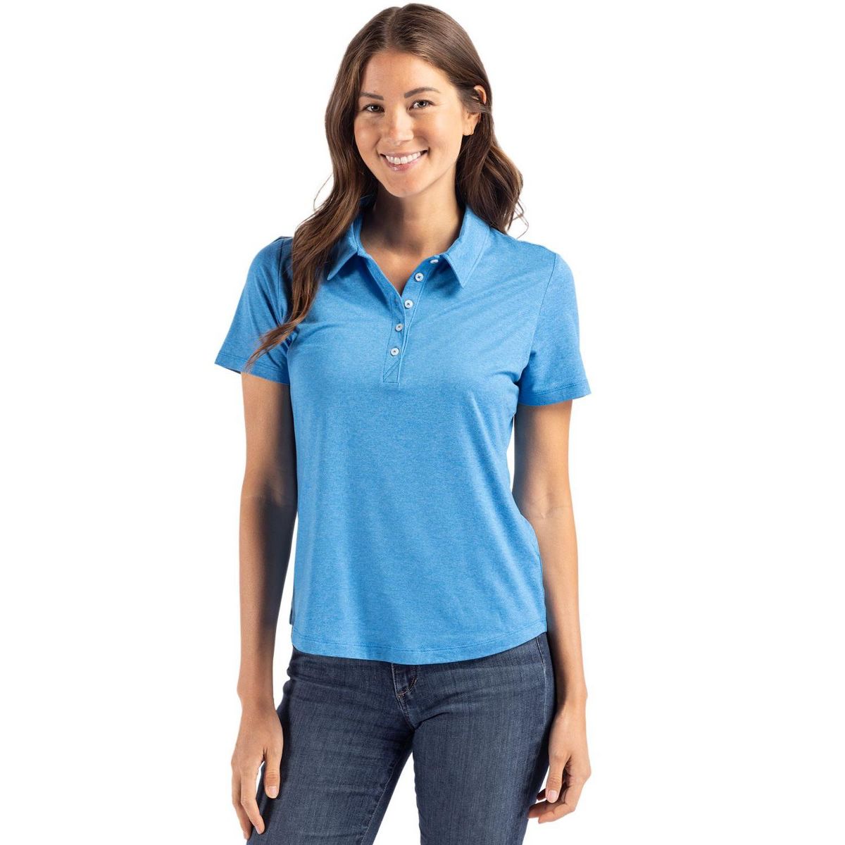 Cutter & Buck Coastline Epic Comfort Recycled Womens Polo - thumbnail 3