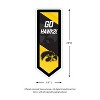 Evergreen Ultra-Thin Glazelight LED Wall Decor, Pennant, University of Iowa- 9 x 23 Inches Made In USA - 2 of 4