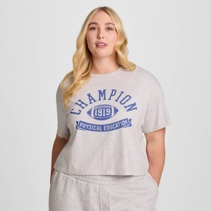 Champion Women's Short Sleeve Cropped T-Shirt - 1 of 4