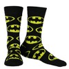 DC Comics Justice League Socks Batman Superman The Flash 5-Pair Mid-Rise Crew Sock Set (Fits Shoe Size 6-12) Multicolored - 3 of 4