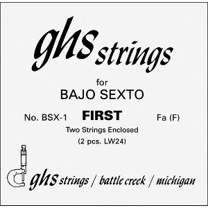 GHS Bajo Sexto First Pair Guitar Strings - 1 of 2