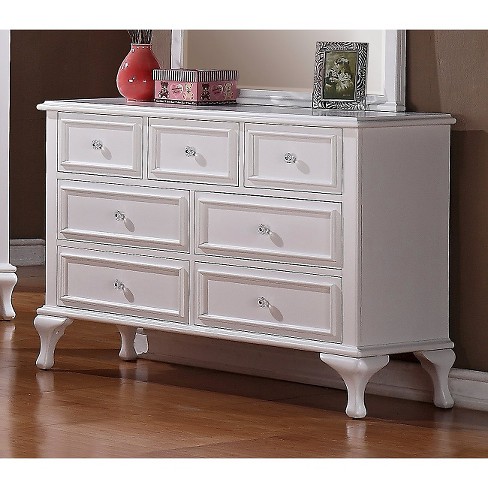 Isabella Youth 7 Drawer Dresser White Picket House Furnishings