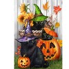 Briarwood Lane Garden Flag 12x18 For Outdoor Halloween Kittens and Jacks For Halloween Cat Garden Flag Flags For Outside - 3 of 3