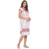 Casual Nights Women's Super Soft Yummy Nightshirt, Short Sleeve Nightgown, Night Dress with Fun Prints & Patterns - 2 of 4