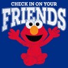 Junior's Sesame Street Check In On Your Friends Cute Elmo T-Shirt - 2 of 4