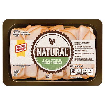 Oscar Mayer Natural Slow Roasted Turkey Breast - 8oz : Target