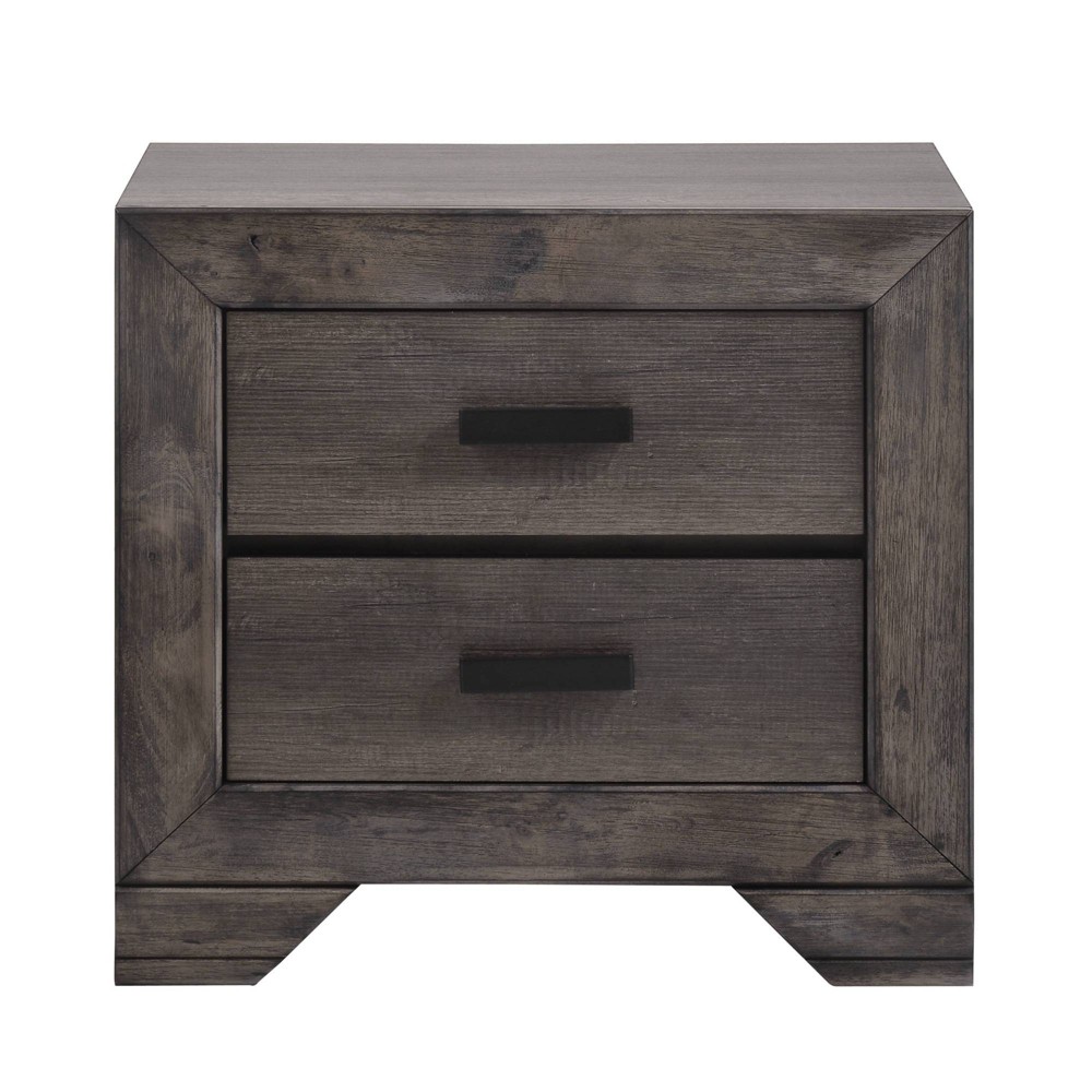 Photos - Storage Сabinet Grayson Nightstand Gray Oak - Picket House Furnishings