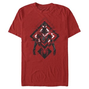 Men's Marvel Spider-Man: Miles Morales Tech Glitch T-Shirt - 1 of 4