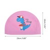 Unique Bargains Kid's Knitted PU Dinosaur Swim Cap 1 Pc - 4 of 4