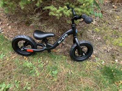 Micro balance bike online black