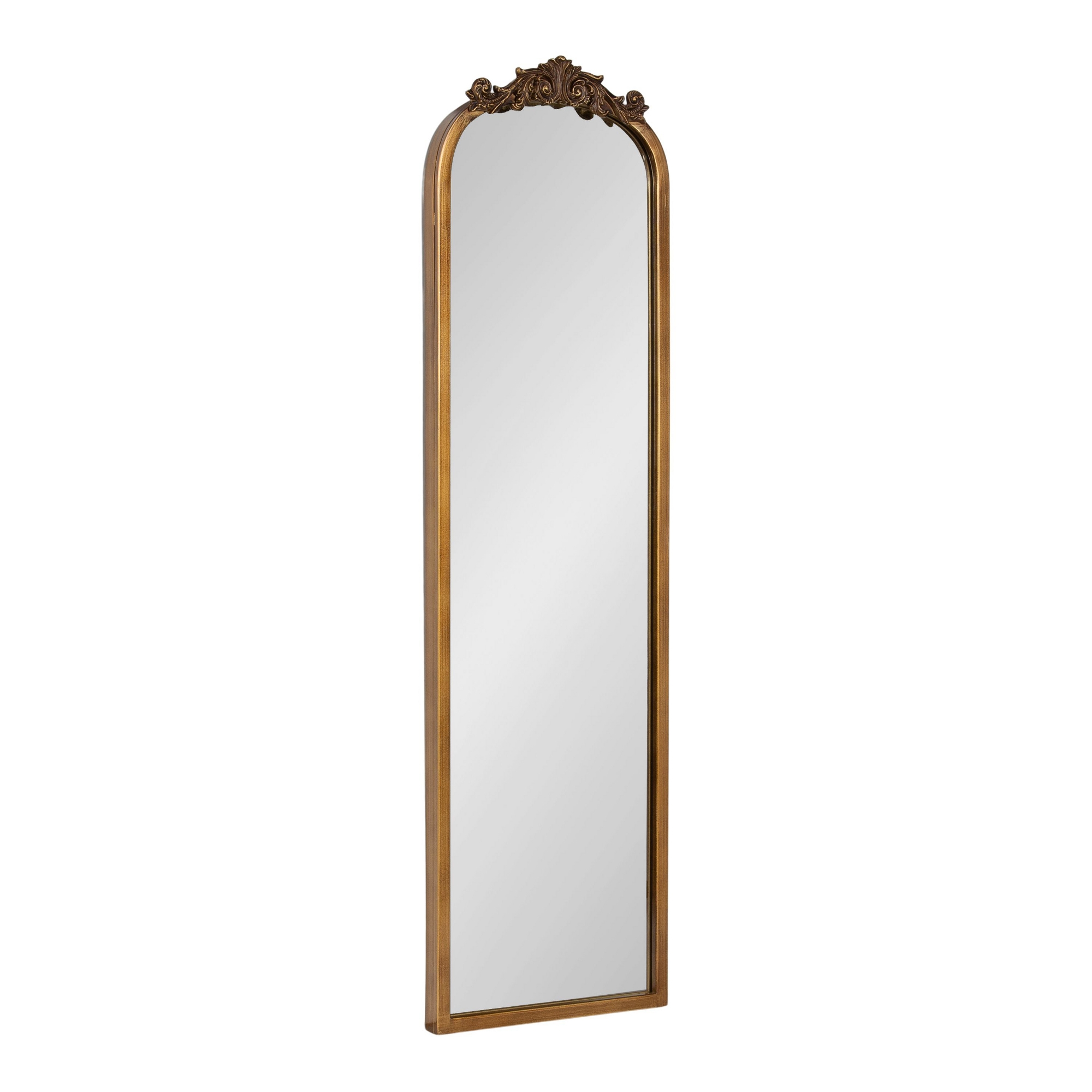Kate and Laurel Arendahl Traditional Arch Mirror, Gold, 9x32