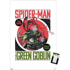 Trends International Marvel: Marvel Vs - Spider-Man vs The Green Goblin Unframed Wall Poster Prints - 1 of 4