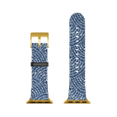 Camilla Foss Circles In Blue III Apple Watch Band - Society6