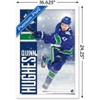 Trends International NHL Vancouver Canucks - Quinn Hughes 20 Framed Wall Poster Prints - 3 of 4