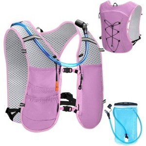 Breathable Running Backpack with Water Bladder for Hands-Free Hydration on Hikes, Trail Runs, and Cycling - 1 of 4