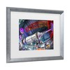 Trademark Fine Art Mich Catanzaro Saturn Five Kennedy Space Center Matted Framed Art - 3 of 4