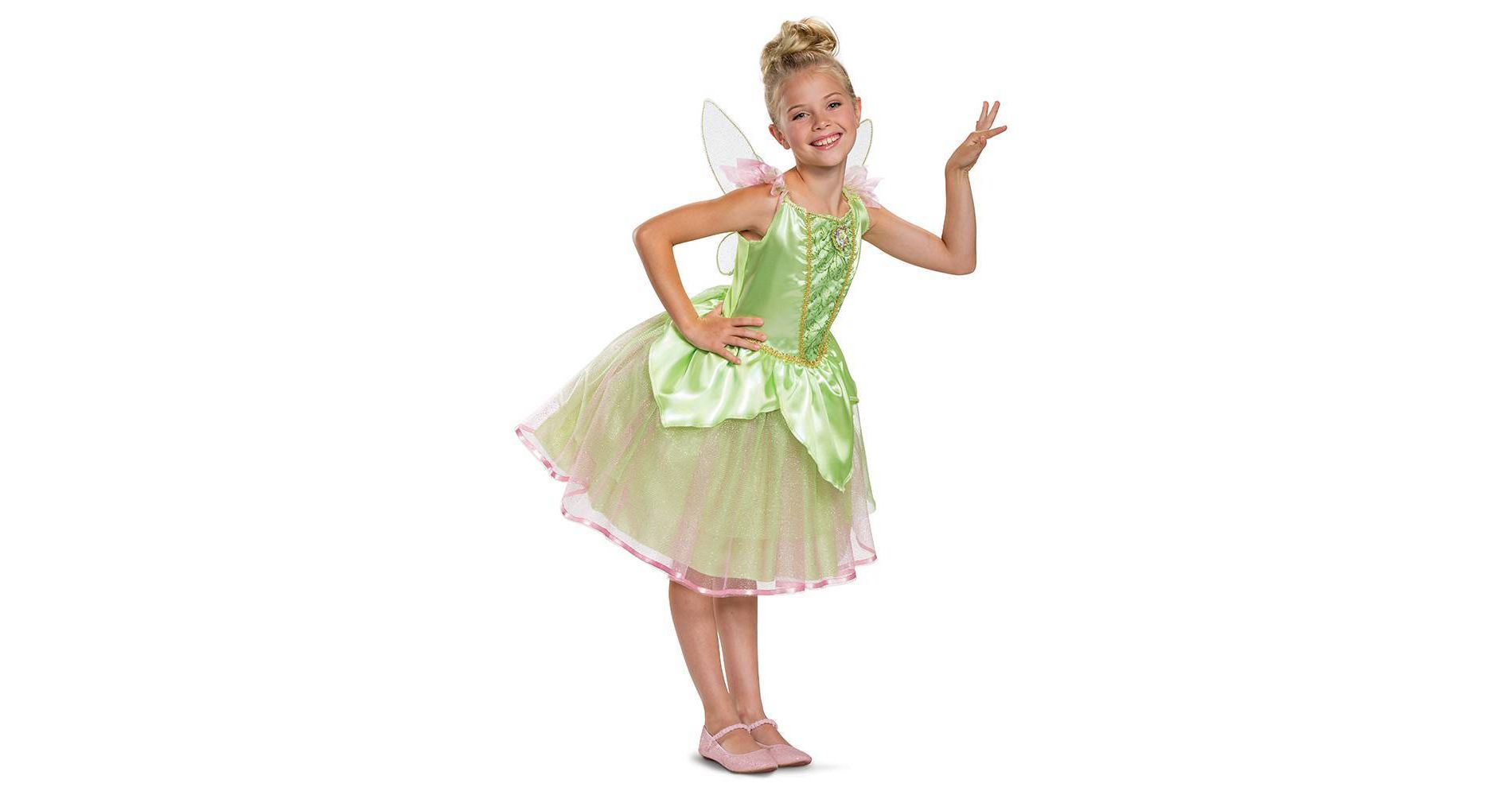 Disney Fairies Kids' Tinker Bell Classic Costume Dress