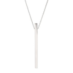 Silpada 'Minimalist' Vertical Bar Pendant in Sterling Silver - 1 of 4