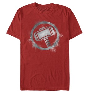 Men's Marvel Avengers: Endgame Smudged Thor T-Shirt - 1 of 4