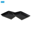 Unique Bargains Plastic Square Home Decor Plant Saucers for Garden Potted 10 Pcs - 3 of 4