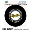 Michigan Tech Secondary Logo  Automotive Car Window Locker Circle Bumper Sticker - 3 of 4
