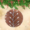 Jim Marvin 6.5 Inch Leaf Vine Ball Christmas Jim Marvin Tree Ornaments - image 2 of 3