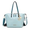 MKF Collection Layla Solid Tote Bag Convertible Backpack by Mia k - 2 of 4