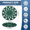 Unique Bargains Silicone Heat-Resistant Non-Slip Round Trivet Placemats 6.7" 2 Pcs - 2 of 4