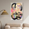 Art Remedy Everyone Hugged Retro Abstract Wall Art Unframed - 2 of 4