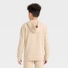 Boys' Full-Zip Relaxed Fit French Terry Hoodie - Cat & Jack™ - 2 of 3