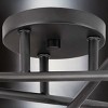 Urban Ambiance Luxury Mid-Century Modern Indoor Ceiling Light,  5-1/8''H x 18"W x 18''D,  Antique Bronze Finish, UHP4423 - 4 of 4