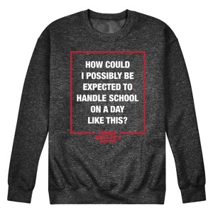 Men's - Ferris Bueller's Day Off - How Could I Possibly Graphic Fleece Sweatshirt - 1 of 4