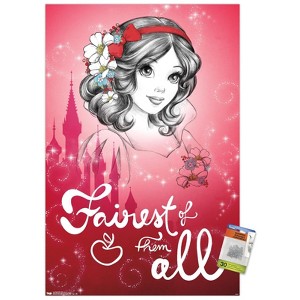 Trends International Disney Snow White and the Seven Dwarfs - Fairest of them All Unframed Wall Poster Prints - 1 of 4