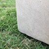 Rosemead Home & Garden, Inc. 12" Rectangular Concrete/Fiberglass Elegant Indoor/Outdoor Planter Weathered Gray - 4 of 4