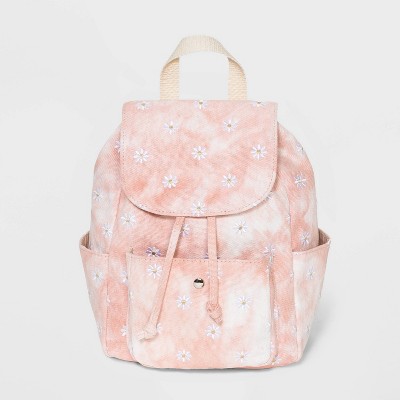 embroidered mini backpack