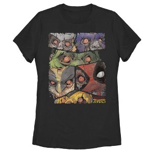Women's Marvel Zombies Hero Faces T-Shirt - 1 of 3