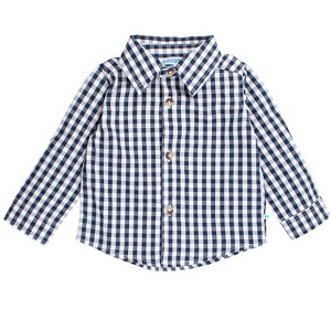 RuggedButts Toddler Boys Long Sleeve Button Down Shirt - 1 of 4