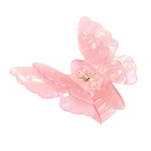 Unique Bargains Women's Fashion Butterfly Hair Clip 2.76"x2.52"x1.42" 1 Pc - 1 of 3