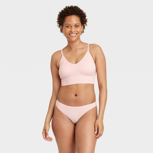 Women's Satin Cheeky Underwear - Colsie™ Pink Xl : Target