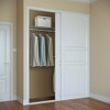 Costway Custom Closet Organizer Kit 4 to 6 FT Wall-mounted Closet System w/Hang Rod White\Grey - 3 of 4