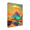 Ray Heere 'Ufo Pyramid 2' Canvas Art - 2 of 4