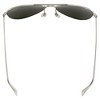 Pacific Coast Sunglasses Aviator Sunglasses Silver Chrome Frames Blue Mirror Lenses - 4 of 4