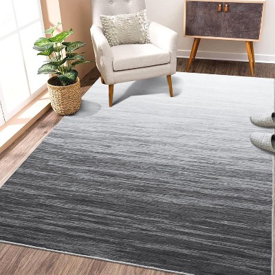 Hallway Runner Rug Washable Soft Modern Area Rugs for Bedroom Living Room Kitchen Non Slip Floor Runner for Indoor Home Decor Stain