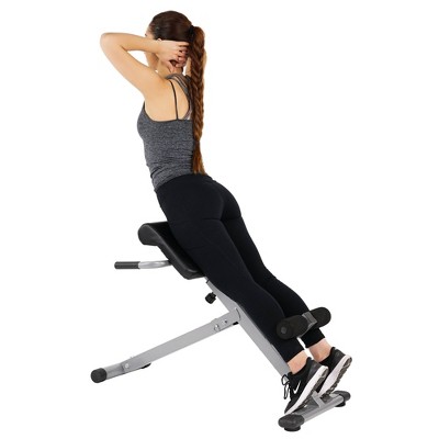 Adjustable Steel 45 Degree Hyperextension Roman Chair